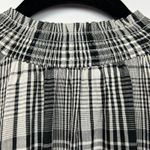 A New Day  Women's Black Plaid Long Sleeve Smocked Dress - Size XS - NWT Photo 4
