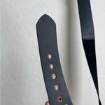 Ava & Viv  Mid Waist Belt Stretchy Wide Black Gold NWT 4X Photo 4