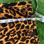 Discreet  Y2K Vintage Leopard Print Midi Tube Dress Made in USA Photo 7