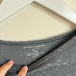 Caution to the Wind Cropped Grey Top Photo 1