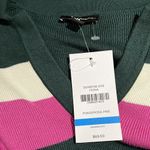 Anne Klein NWT  Sport Fiona Long Sleeve V-Neck Polo Pullover Photo 5