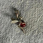 Dainty Baltic Amber Fairy Necklace Charm​​​ Photo 1