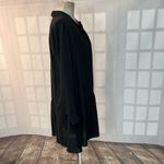 Banana Republic  Black Long Sleeve Button-Down Dress Size 4 Photo 5