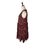 Tommy Hilfiger  Dress Women 8 Red Pink Floral Print Tiered Mini Shift NWT‎ Boho Photo 5