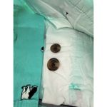 Plugg Flex Mens Sz 30 French Bulldog Bermuda Shorts Teal Green Flex Waist Dog Photo 7