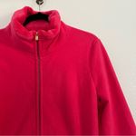 Lilly Pulitzer  Grace Fleece Zip Up Jacket in Pink Small Photo 2