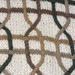 Geoffrey Beene Vintage  Hand Knit Sweater Medium Beige Coogi Style‎ Photo 3