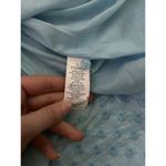 Kate Spade Blue Floral Embroidered Cotton Button Shirt Dress Size Large Summer Photo 9