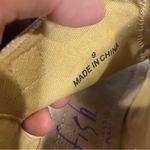 Blowfish Malibu Balla wedge sandals open toe tan canvas leather women’s size‎ 9 Photo 5