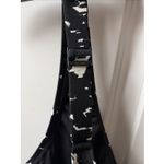 DKNY   Women's Ruched One-Piece Swimsuit Size Large Black white Tummy Control Photo 4