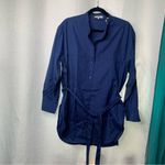 Vince oversized belted shirt tunic size medium Photo 4