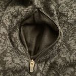 Soft Black & Gray Quarter Zip Midi Sweater Dress Size M Photo 13