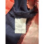 J.Crew  Women’s Size Medium Blue Coral Pink Color Block Long Sleeve Mini Dress Photo 4