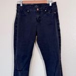 Lucky Brand Black Sofia Skinny Jeans Womens 29 Denim Zip Fly Casual Distressed Photo 3