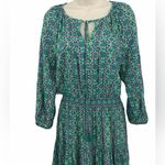 Matilda Jane  Age of Aquarius Midi Dress Womens Size Large Floral Pin Tuck
Bodice Photo 8