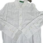 J.Crew Classic-fit beach shirt in linen-cotton blend White XXS AK283 NWT Photo 2