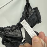 Apt. 9  Dark Gray Sheer Lace Bra Underwire Size 36B Bralette Photo 7