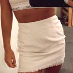 Princess Polly Skirt White Size 2 Photo 0