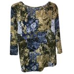 JM Collection  Floral Blouse Size PL Photo 1