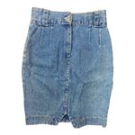 Unionbay Vintage Women’s Blue Pencil Denim Skirt RN60307 Junior Size 5 Photo 6