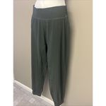 Halara  Women’s Dark Green Pull-on high Waist Elastic Waistband Joggers- XL Photo 1
