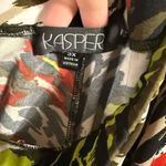 Kasper  womens‎ size 3X floral pull on maxi skirt elastic waist ￼ Photo 4