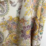 LINI Naomi Ruffled Vneck Mini Dress Womens Large Floral White Photo 5