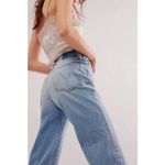 💕MOTHER SUPERIOR💕 The Rambler Zip Ankle Fray Jeans ~ I'm With the Band 29 NWT Blue Photo 2