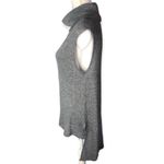 Poof! Poof High-Low Turtleneck Sleeveless Pullover Sweater Photo 42