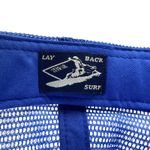 Superdry Trucker Hat Mesh Snapback OSFM Royal Blue White Red Logo Y2K Style Photo 6