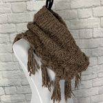 American Eagle infinity knit scarf w/fringe ends one size Photo 3