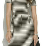 Madewell  Bistro Dress in Black & White Stripe - Size - 2 Photo 0