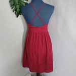 Charlotte Russe Deep Red Boho Slip Dress Photo 4
