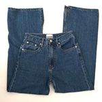 Ganni  X Levi’s Cropped Jeans Side Slit High Rise Relaxed Fit Size 26 Photo 0
