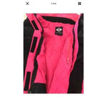 Columbia VINTAGE WOMEN'S size M BLACK NEON SKI COAT 80'S jacket Photo 6