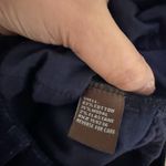 J. McLaughlin Navy Blue Corduroy Straight Leg MidRise Pants Sz 6 Photo 5