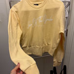 Lake Of The Ozarks Cropped Pullover Yellow Size M Photo 0