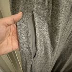 Anthropologie Marisa Hacci Wide Leg Sleep Jumpsuit sz Small Marled Heather gray Photo 4