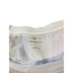 Lou & grey Scoop Neck Cap Sleeve Supima Cotton Tee Shirt White Size L Minimalist Photo 2