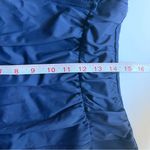 Classic Pin Up Swimsuit•Sz xl 14/16 Blue Photo 2