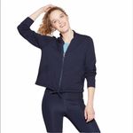 JoyLab NWT Joy Lab Crop Drawstring ZIP Up Jacket XL Photo 0