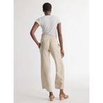 Quince  100% European Linen Wide Leg Pants Medium Tan Flax Pull On Photo 5
