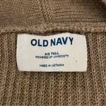 Old Navy Waffle Knit Cardigan, Tan, Size XS Tall, EUC Photo 3