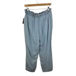 Vince Camuto NWT  Paperbag Waist Pull On Pants‎ Medium Blue Lightweight Slouchy Photo 4