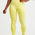 AYBL  Yellow Motion Seamless Leggings Photo 0