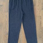 Nino Wong Vintage 90s California Crinkle Gauze Pants in Medium Blue Size Medium Photo 1