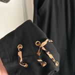 Kittenish  Jessie James Decker soft black drawstring cheetah lace sweatpants Photo 3