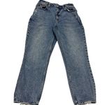 Abercrombie & Fitch Abercrombie Fitch Jeans Womens Size 27 4 Short Blue The Mom High Rise Curve Love Photo 1