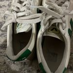 VEJA  White & Green Lace Up Sneakers Size 6 US Photo 5