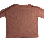 Cyrus  V Neck Red Heather V Neck Long Balloon Sleeve‎ Sweater Size L Photo 1